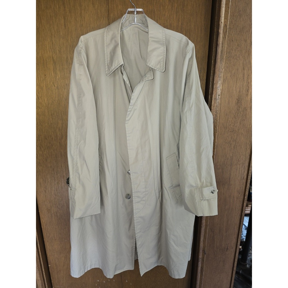 London Fog Khaki Trench Coat ‎ 44 Reg